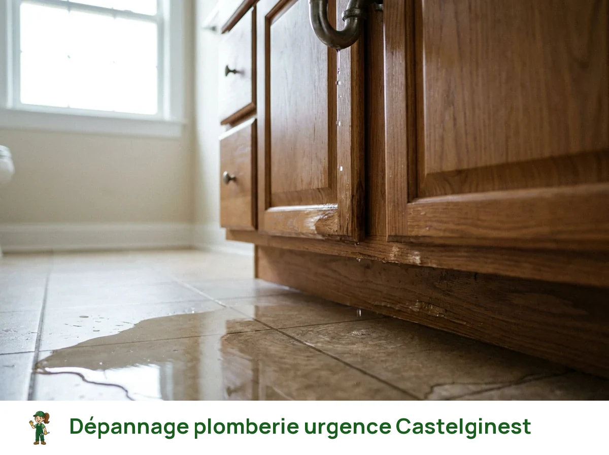 Dépannage plomberie urgence à Castelginest