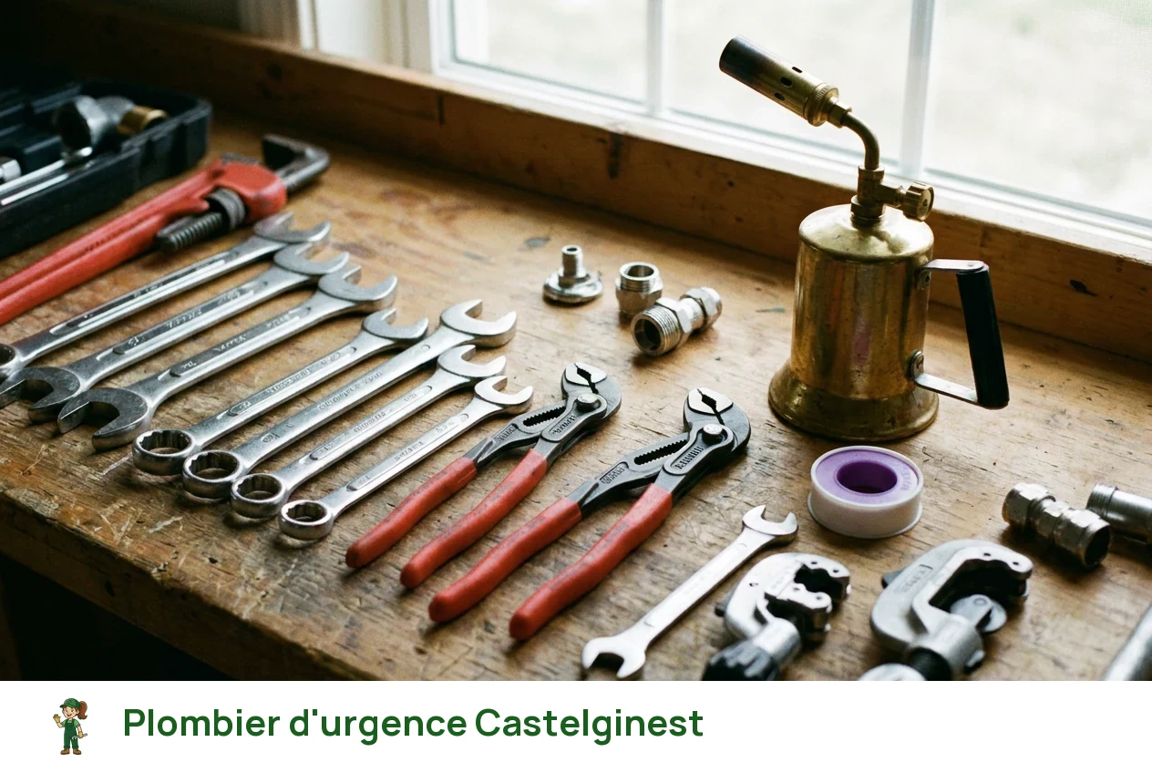 Plombier d'urgence à Castelginest