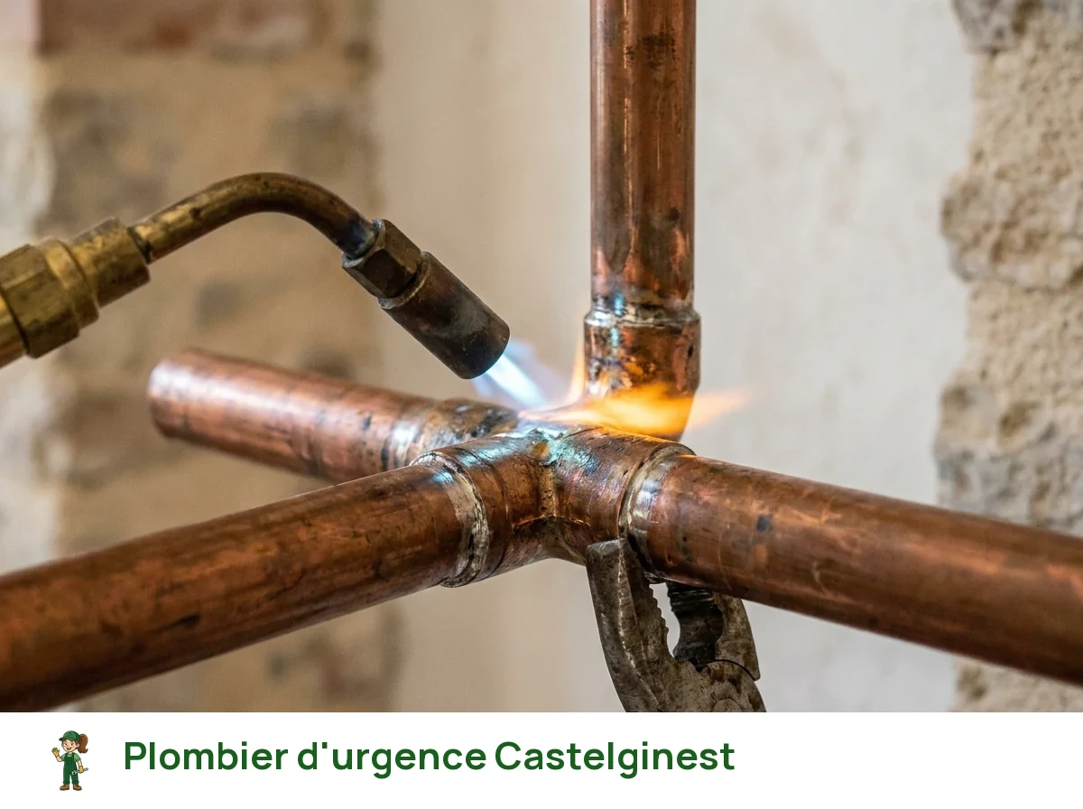 Plombier d'urgence à Castelginest