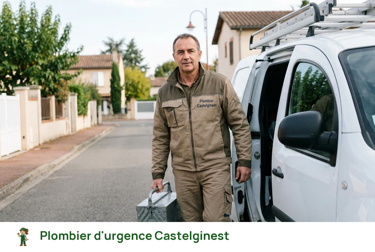 Plombier d'urgence à Castelginest