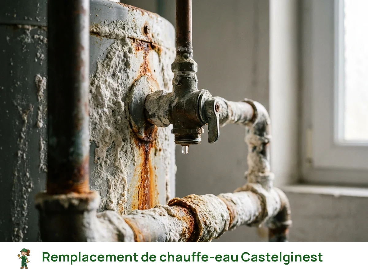 Remplacement de chauffe-eau à Castelginest