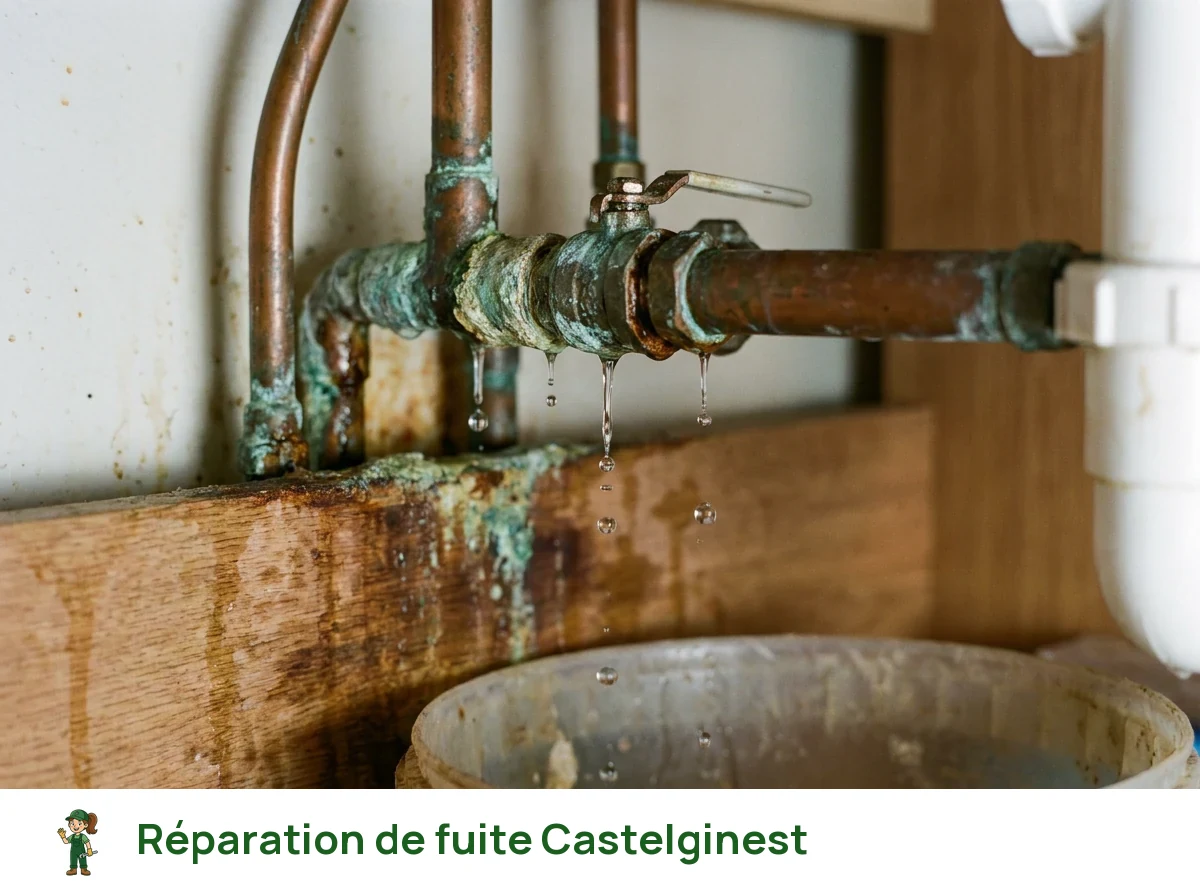 Réparation de fuite à Castelginest