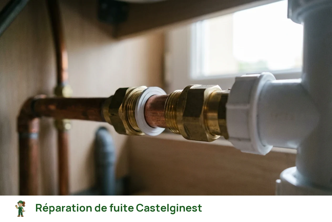 Réparation de fuite à Castelginest