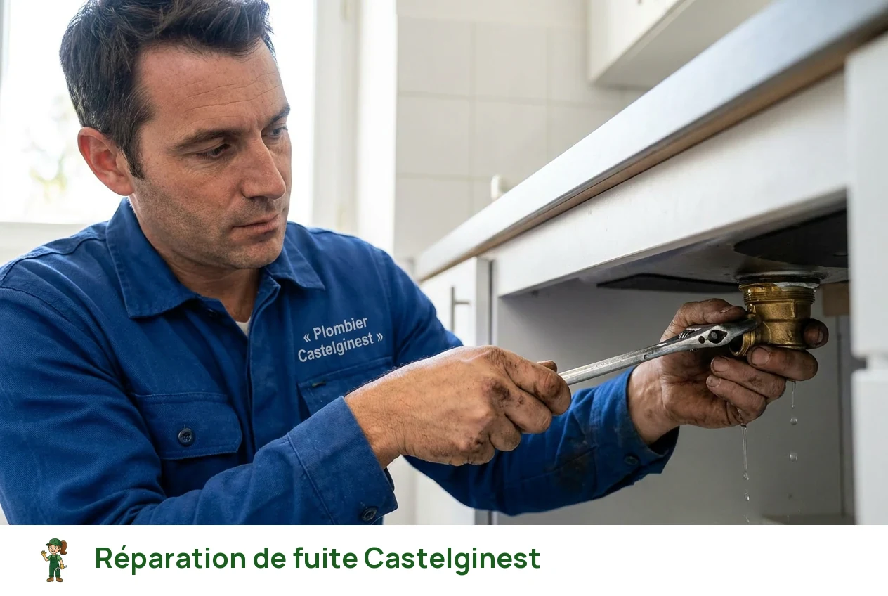 Réparation de fuite à Castelginest